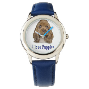 Welpenhund Armbanduhr