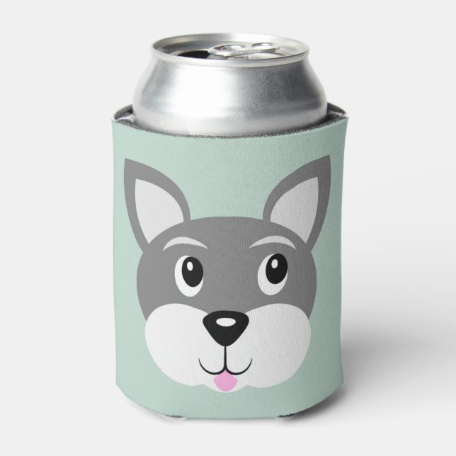 Welpenhund Dosenkühler (Kanne Vorderseite)