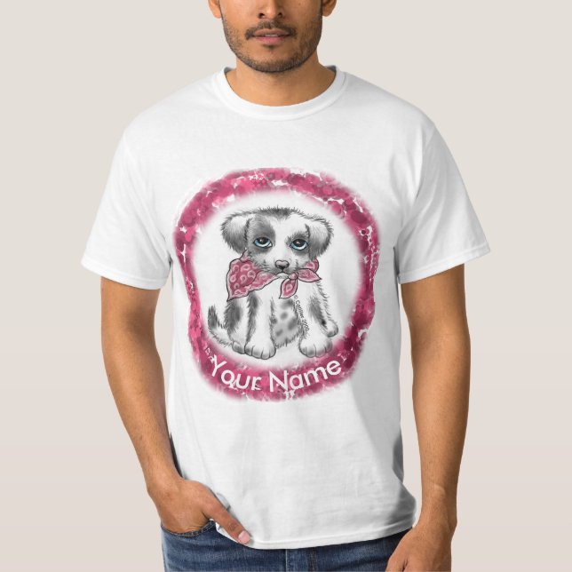 Welpenhund-T - Shirt (Vorderseite)