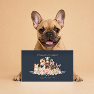 Welpenkindergarten Neuer Hundetrainer Visitenkarte