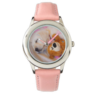 Welpenkuddles 02 armbanduhr
