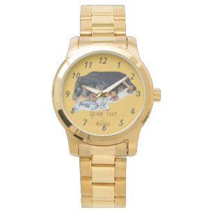 Welpenkuppelhund Armbanduhr