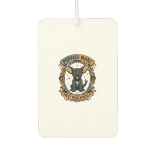 Welpenlauf-Shirt für Hunde-Liebhaber_1 Autolufterfrischer