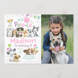 Welpenpfanne Einladung