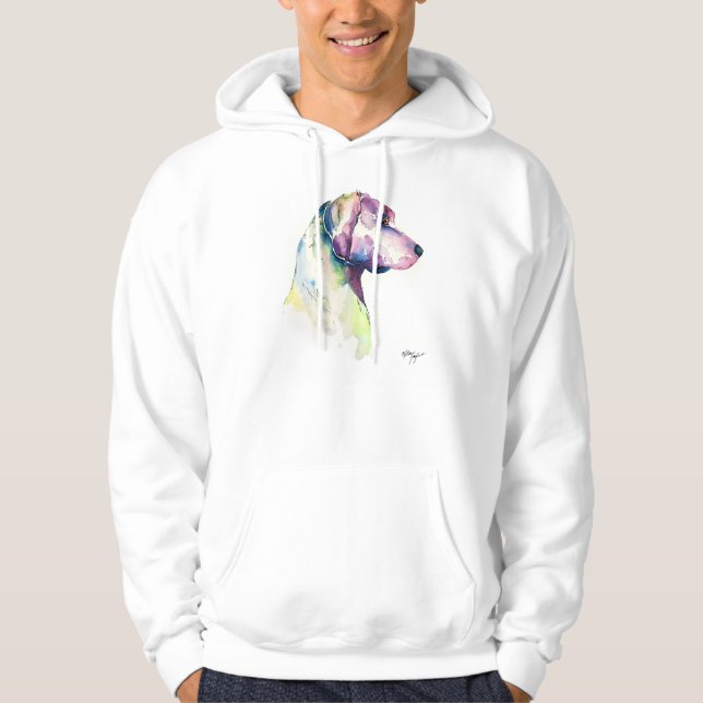 Welpenprofil Hoodie (Vorderseite)