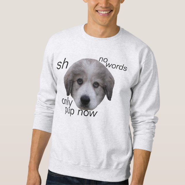 Welpenzeit Sweatshirt (Vorderseite)