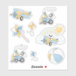 Welppy Birthday Boy Aufkleber