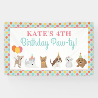 Welppy Birthday Party Banner