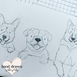 Welppy Paw ty Birthday Party Serviette