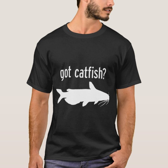 Wels gefangen? T-Shirt (Vorderseite)