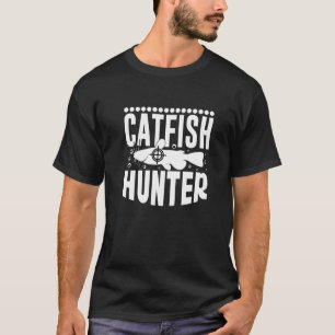 Wels Jäger Fluss Angeln Welsangler Angler Liebhabe T-Shirt