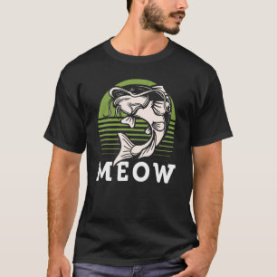 Wels-Katz-Angel-Wortspiel für Fischer T-Shirt