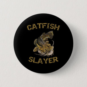 Wels Mörder Wels Für Wels Angler  Button