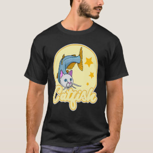 Wels Wels Katzenwels Angeln Humor 14 T-Shirt