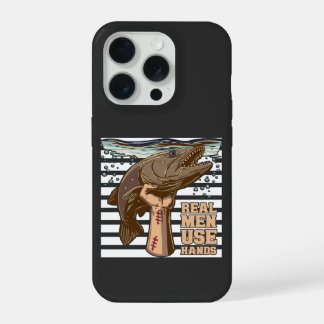 Welsangeln Mit Den Händen Wahre Männer Benutzen Hä iPhone 15 Pro Hülle