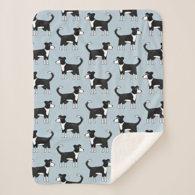 Welsh Border Collie Dog Sherpadecke (Vorderseite)