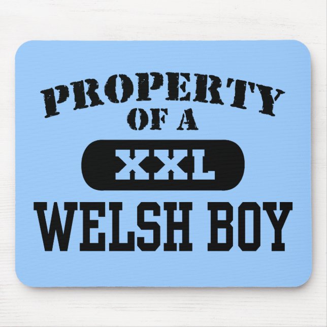 Welsh Boy Mousepad (Vorne)