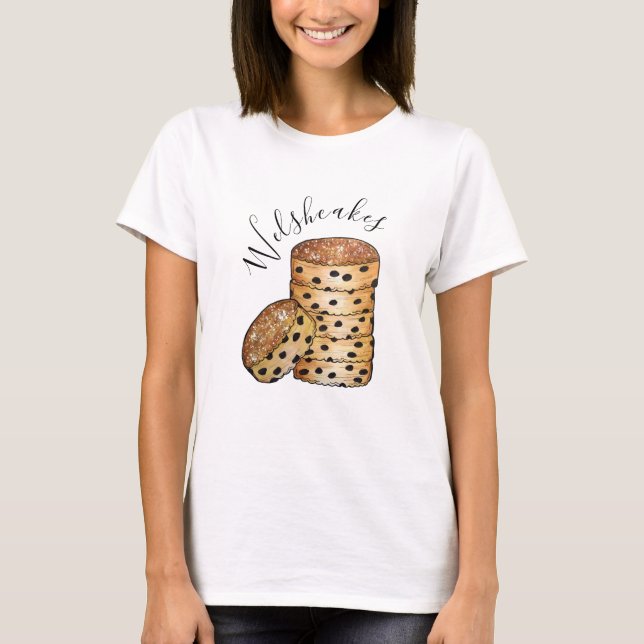 Welsh Cakes Welshcakes Bakestones UK British Food T-Shirt (Vorderseite)