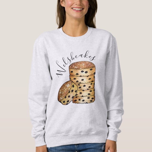 Welsh Cakes Welshcakes Wales UK British Food Sweatshirt (Vorderseite)