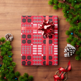 Welsh Carthen Blanket Tapestdesign Geschenkpapier