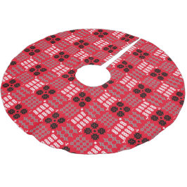 Welsh Carthen Blanket Tapestdesign Polyester Weihnachtsbaumdecke