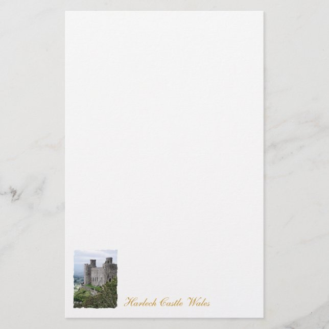 WELSH CASTLES BRIEFPAPIER (Vorderseite)
