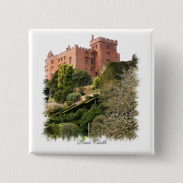 WELSH CASTLES BUTTON (Vorderseite)