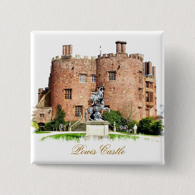 WELSH CASTLES BUTTON (Vorderseite)
