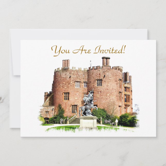 WELSH CASTLES EINLADUNG (Vorderseite)