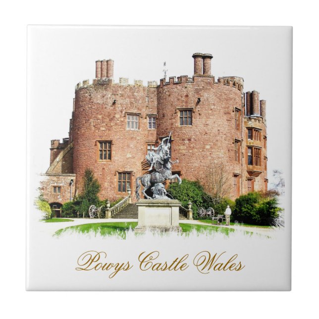 WELSH CASTLES FLIESE (Vorderseite)