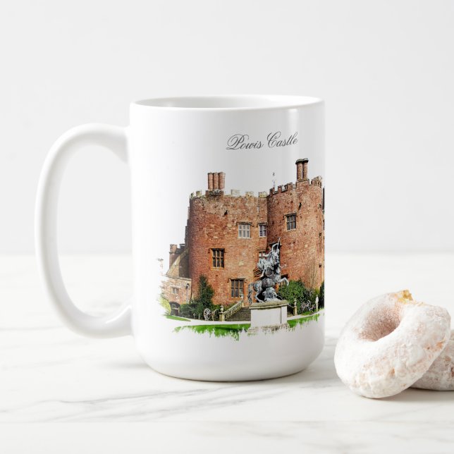 WELSH CASTLES KAFFEE TASSE (Mit Donut)