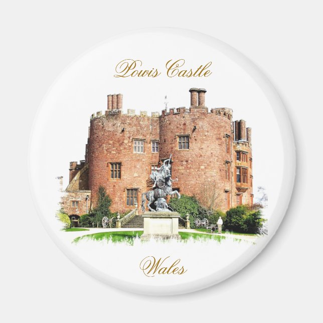 WELSH CASTLES MAGNET (Vorne)