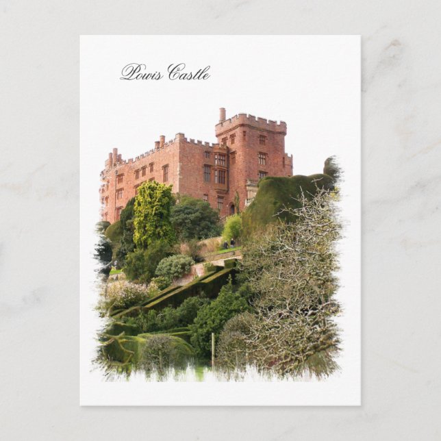 WELSH CASTLES POSTKARTE (Vorderseite)