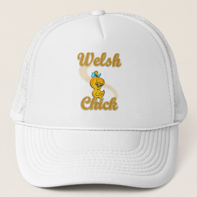 Welsh Chick Truckerkappe (Vorderseite)