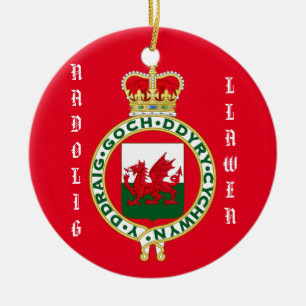 Welsh Christmas Ornament