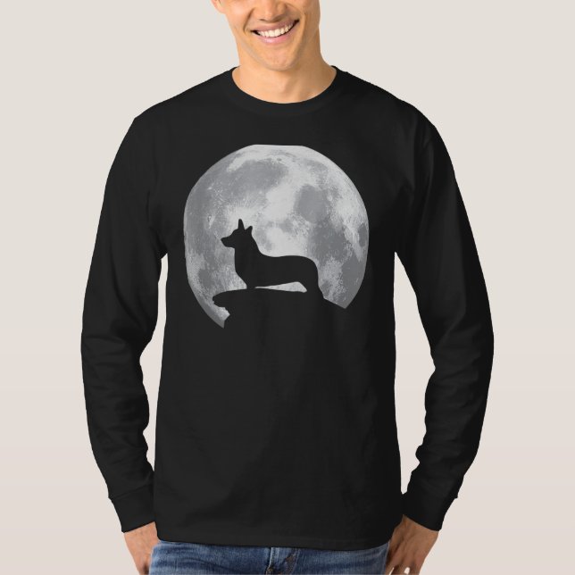 Welsh Corgi Cardigan Dog Halloween Costume T-Shirt (Vorderseite)