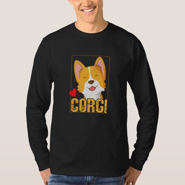 Welsh Corgi Cardigan Dog T-Shirt (Vorderseite)