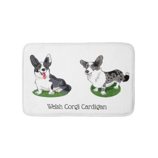 Welsh Corgi Cardigans Badematte