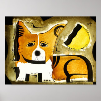 welsh Corgi dk_2005aug8f Poster