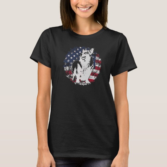 Welsh Corgi Dog Breed 31 T-Shirt (Vorderseite)