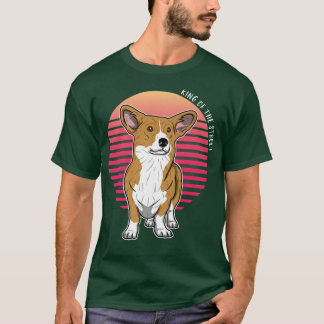 Welsh Corgi Dog Vintag 1572 T-Shirt