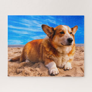 Welsh Corgi Dogs Jigsaws. Puzzle