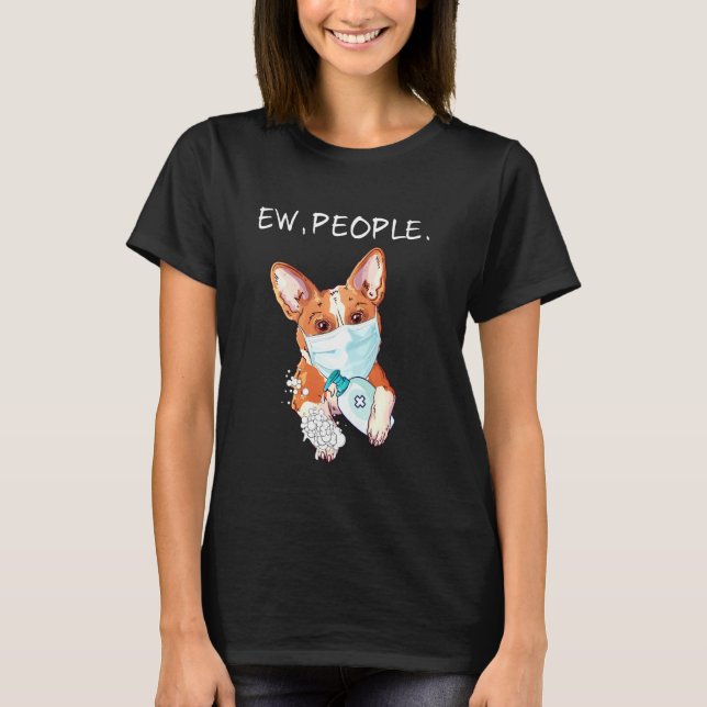 Welsh Corgi Ew People Dog T-Shirt (Vorderseite)
