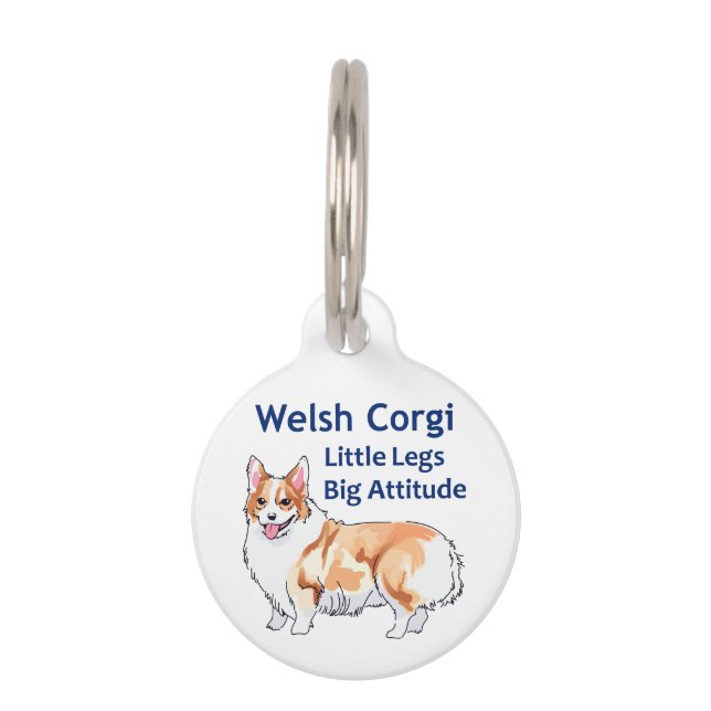 Welsh Corgi Haustiermarke (Vorderseite)