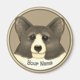 Welsh Corgi Hund Magnet