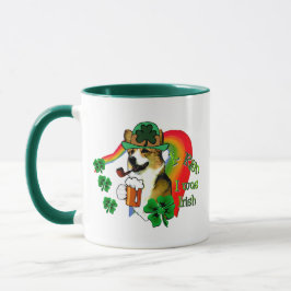 Welsh Corgi St Patricks Day Tasse
