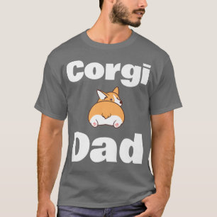 Welsh Corgi Vater Vater Daddy Dog Lover Animal Own T-Shirt