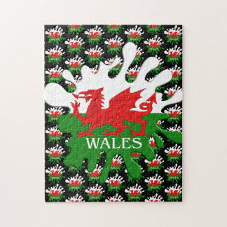 Welsh Cymru Flag Puzzle