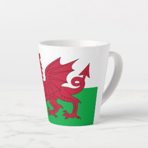 Welsh Dragon ~ Flag Wales Milchtasse