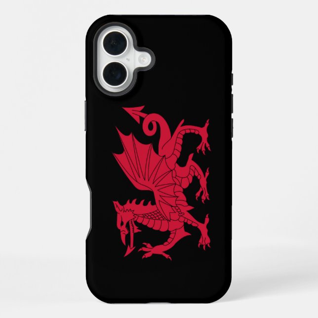 Welsh Dragon iPhone Hülle (Rückseite)
